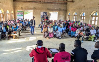 Oïcha : en assemblée générale, la sous-coordination des jeunes de Mabasele reçoit Ubuntu Panafrika pour une sensibilisation à la vigilance sécuritaire