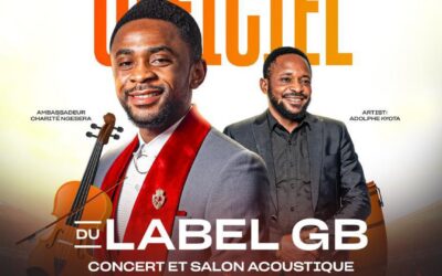 La musique prend vie à Beni : GB studio lance ses activités avec un grand concert au rendez-vous ce 21 décembre 2025 ! Adolphe Kyota et Charité Ngesera les invités de marque ! Un rendez-vous à ne pas rater !