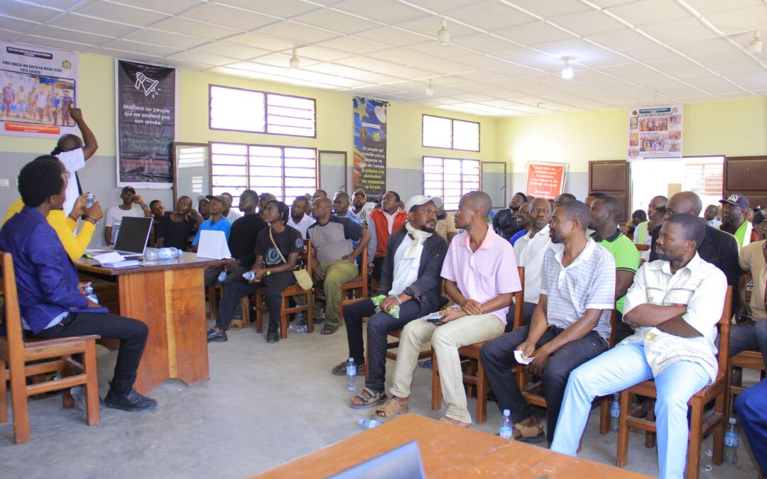 Beni : Ubuntu Panafrika et le Conseil territorial de la jeunesse mobilisent pour la coresponsabilité civilo-militaire contre les ADF à Oïcha et ses environs