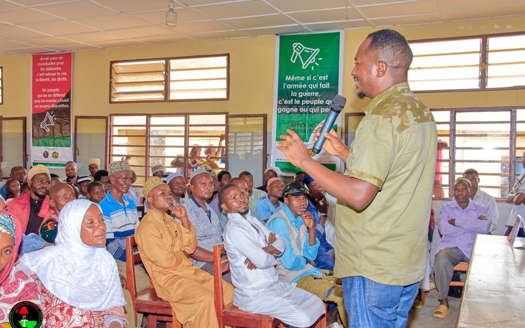 Beni : à Oïcha, Ubuntu Panafrika et les imams rejettent tout lien entre l’ADF et la communauté musulmane et appellent à la mobilisation communautaire