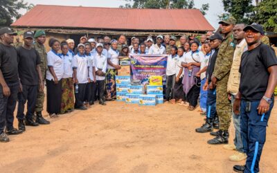 Beni : sensibilisée par Ubuntu Panafrika, la jeunesse universitaire d&rsquo;Oïcha passe à l’action pour soutenir les FARDC