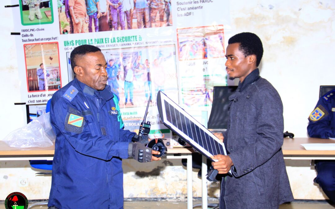 Beni : à Oïcha, la police salue sa dotation en équipements de sécurité et insiste sur la collaboration de la population