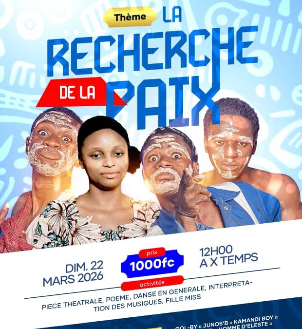 Beni – Quand l’art parle de paix : grand rendez-vous culturel ce dimanche avec l’institut Mabalako dans la salle Mathe Mathieu/Oïcha