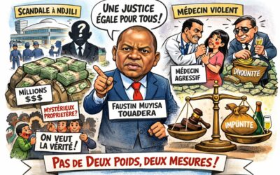 RDC : affaire des valises de dollars à Ndjili et cas du médecin violent, Faustin Muyisa Touadera exige une justice équitable pour tous