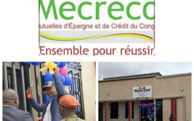 Beni : à Oïcha, la MECRE Beni dote son agence d’un bâtiment moderne pour protéger l’argent des membres. L’administrateur militaire du territoire salue une initiative de paix !