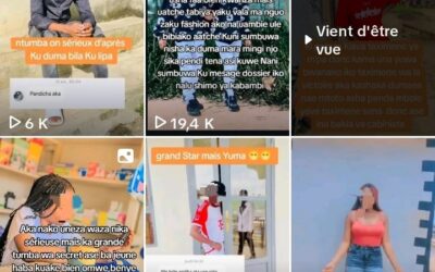 Nord-Kivu : à Beni, Butembo et Kasindi, des comptes Poposha sur TikTok salissent les réputations des jeunes filles et garçons, les auteurs s&rsquo;exposent à la prison !