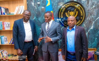 Nord-Kivu – Menace ADF : le député honoraire Kambale Mathe Mathieu monte au front et porte la voix des populations oubliées près du ministre de la défense