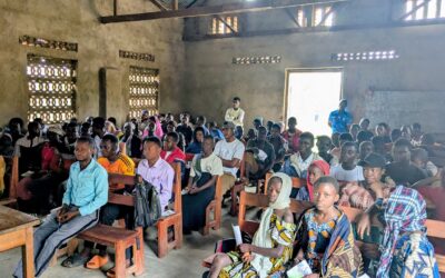 Oïcha : poursuivant ses sensibilisations auprès des associations et mutualités des jeunes, Ubuntu Panafrika rencontre une cinquantaine de jeunes pour les appeler au patriotisme
