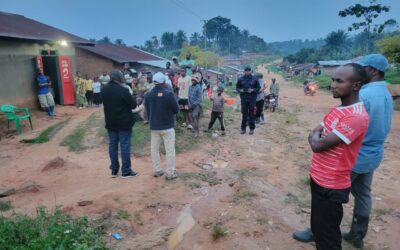 Lubero : Ubuntu Panafrika sensibilise la population de Ntoyo sur la sécurité participative et le mariage civilo-militaire