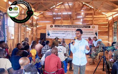 Journée internationale de la paix : à Mamove, Ubuntu Panafrika insiste sur l’implication de tous derrière les FARDC pour la sécurité, terrain favorable à la paix