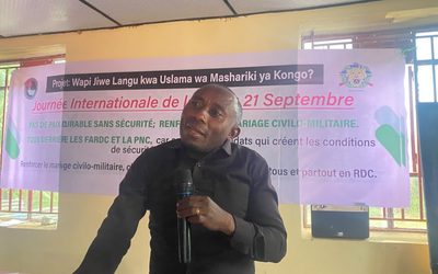 Paix et sécurité : à Lubero, Samuel Kagheni interpelle les citoyens sur leur responsabilité